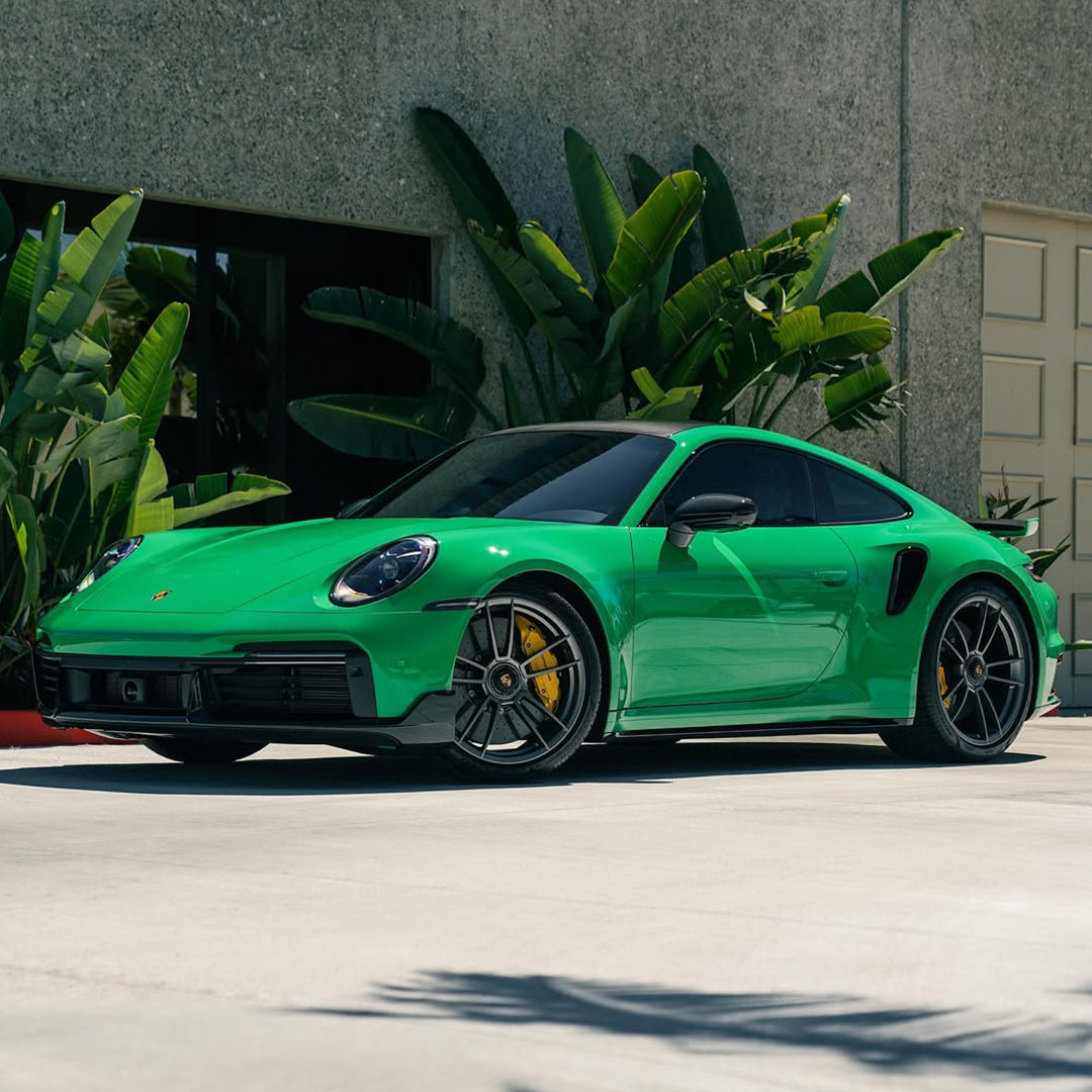 Glossy Signal Green Vinyl Wrap