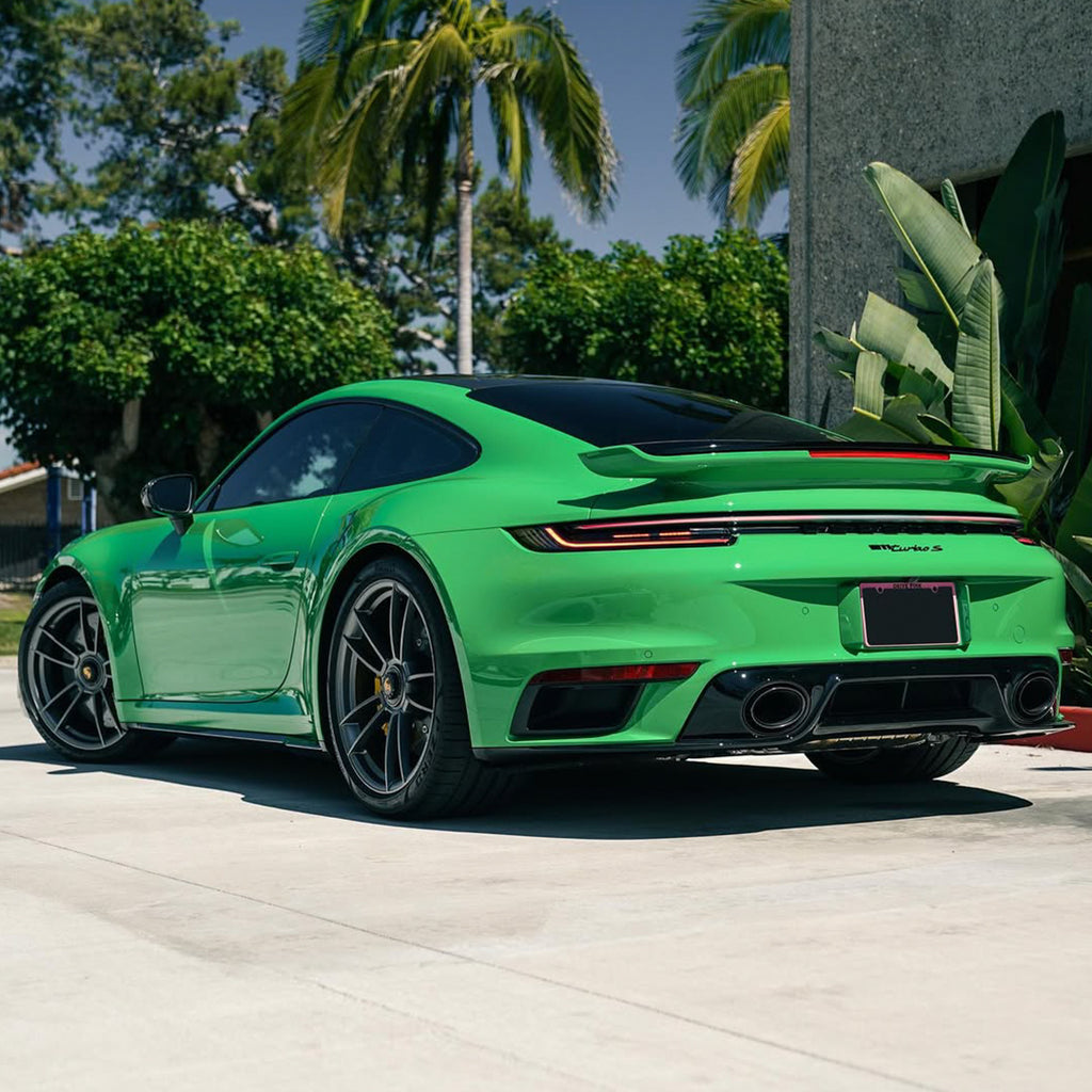 Glossy Signal Green Vinyl Wrap