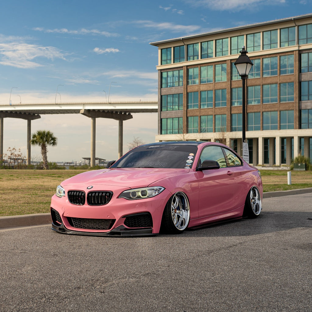 Glossy Flamingo Pink Vinyl Wrap