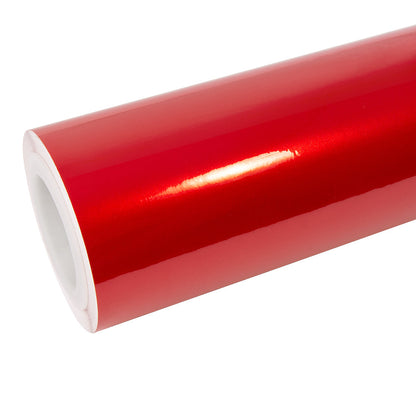 Glossy Metallic Crystal Red Vinyl Wrap|Eowrap