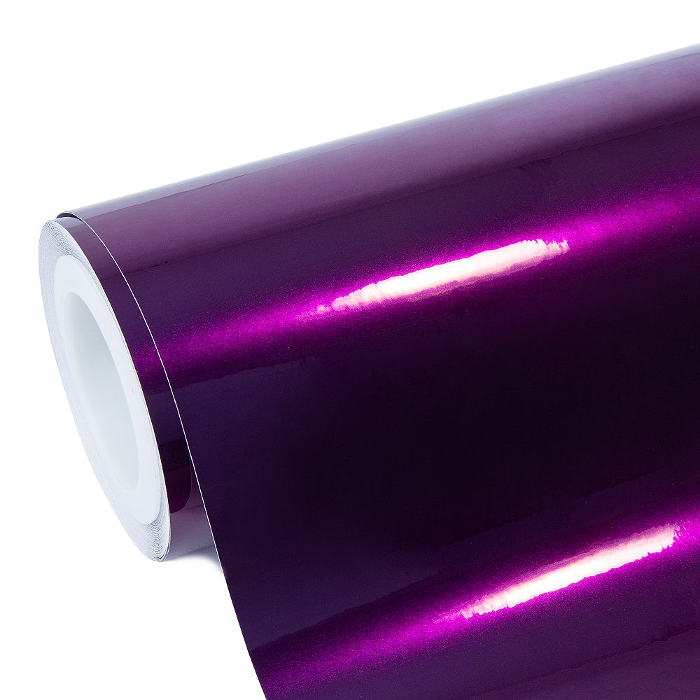 Glossy Metallic Grape Purple Vinyl Wrap|Eowrap