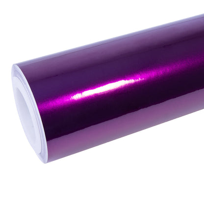 Glossy Metallic Grape Purple Vinyl Wrap|Eowrap