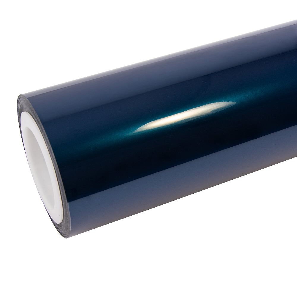 Glossy Metallic Indigo Blue Vinyl Wrap|Eowrap