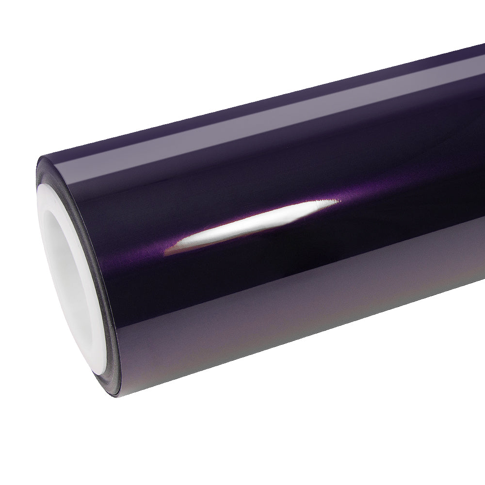 Glossy Metallic Midnight Purple Vinyl Wrap|Eowrap