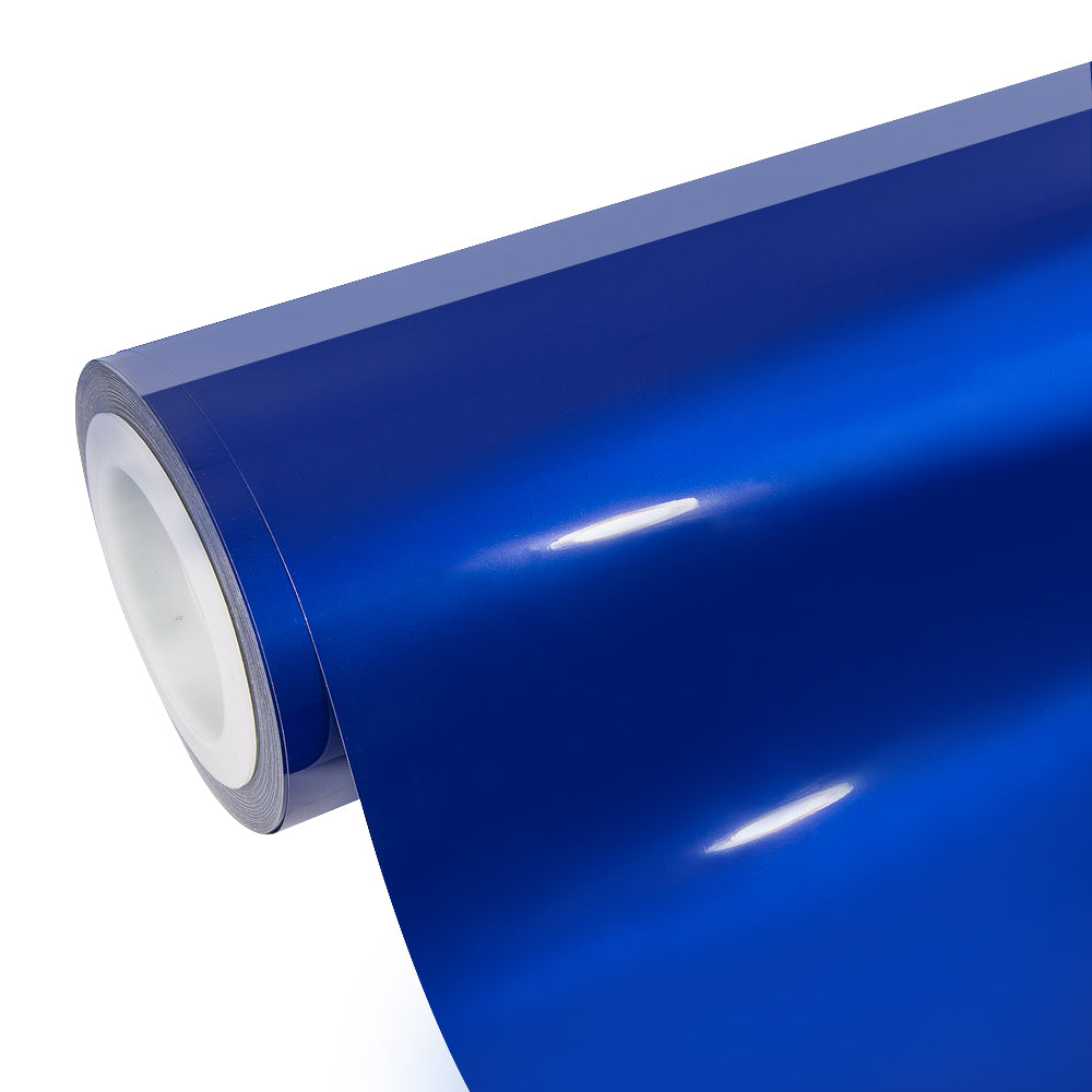 Glossy Metallic Pearl Blue Vinyl Wrap|Eowrap