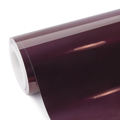 Glossy Metallic Wine Red Vinyl Wrap|Eowrap