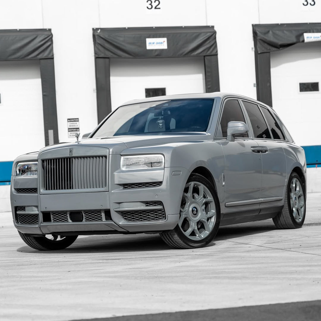 Glossy Nardo Gray vinyl wrap