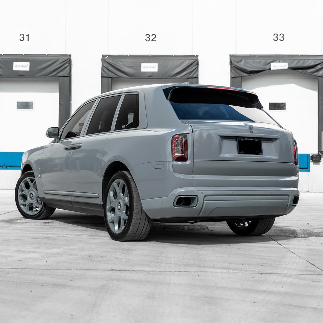 Glossy Nardo Gray vinyl wrap