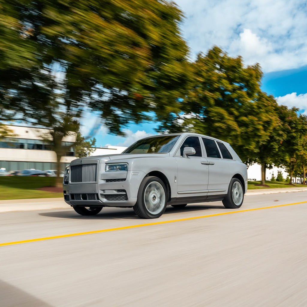 Glossy Nardo Gray vinyl wrap