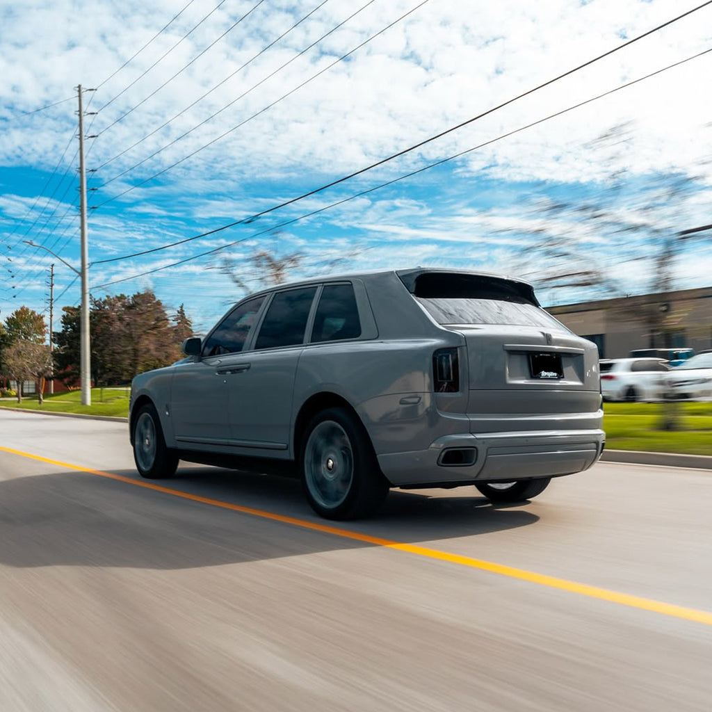 Glossy Nardo Gray vinyl wrap