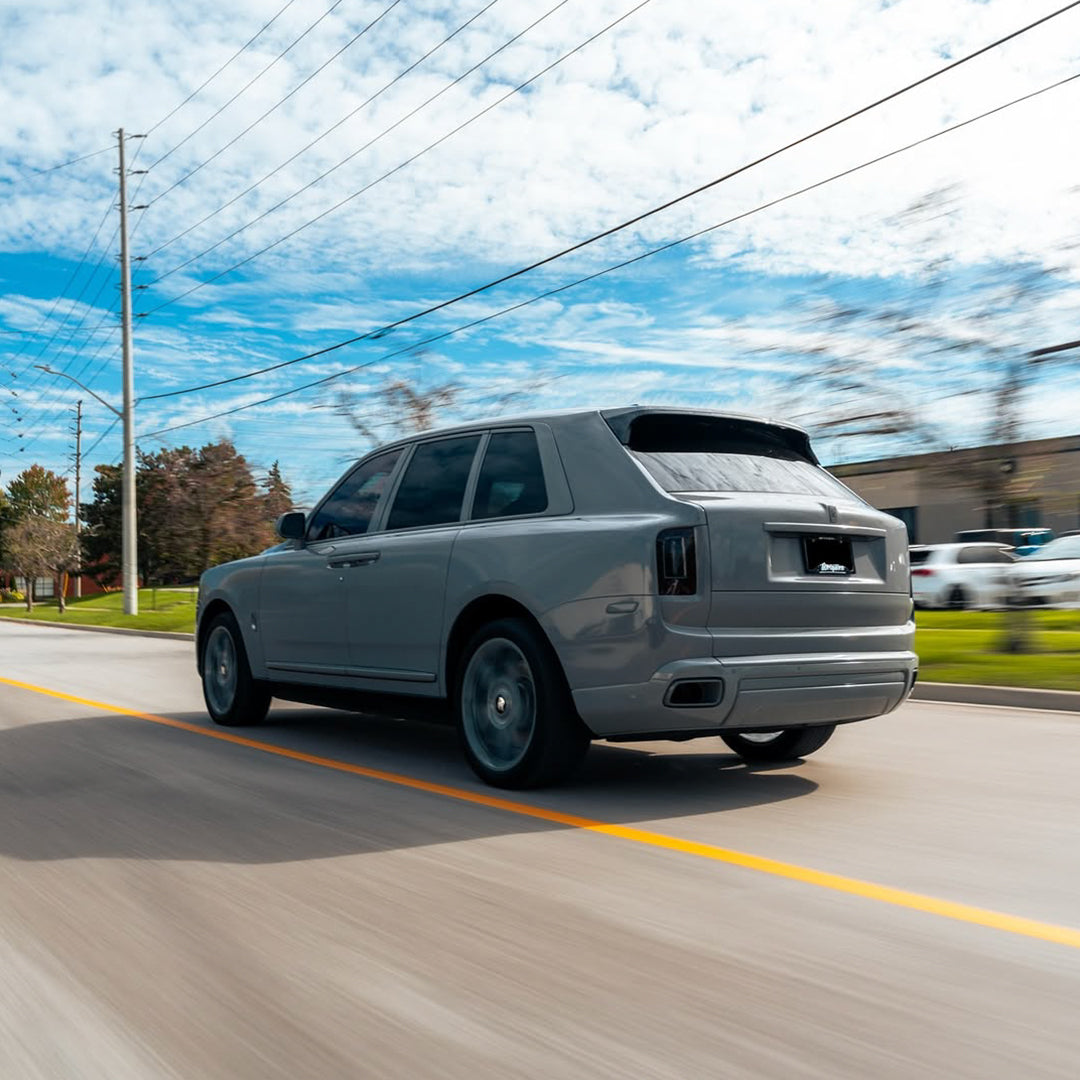 Glossy Nardo Gray vinyl wrap