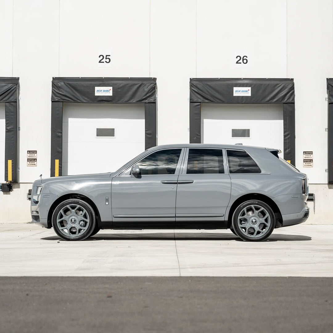 Glossy Nardo Gray vinyl wrap