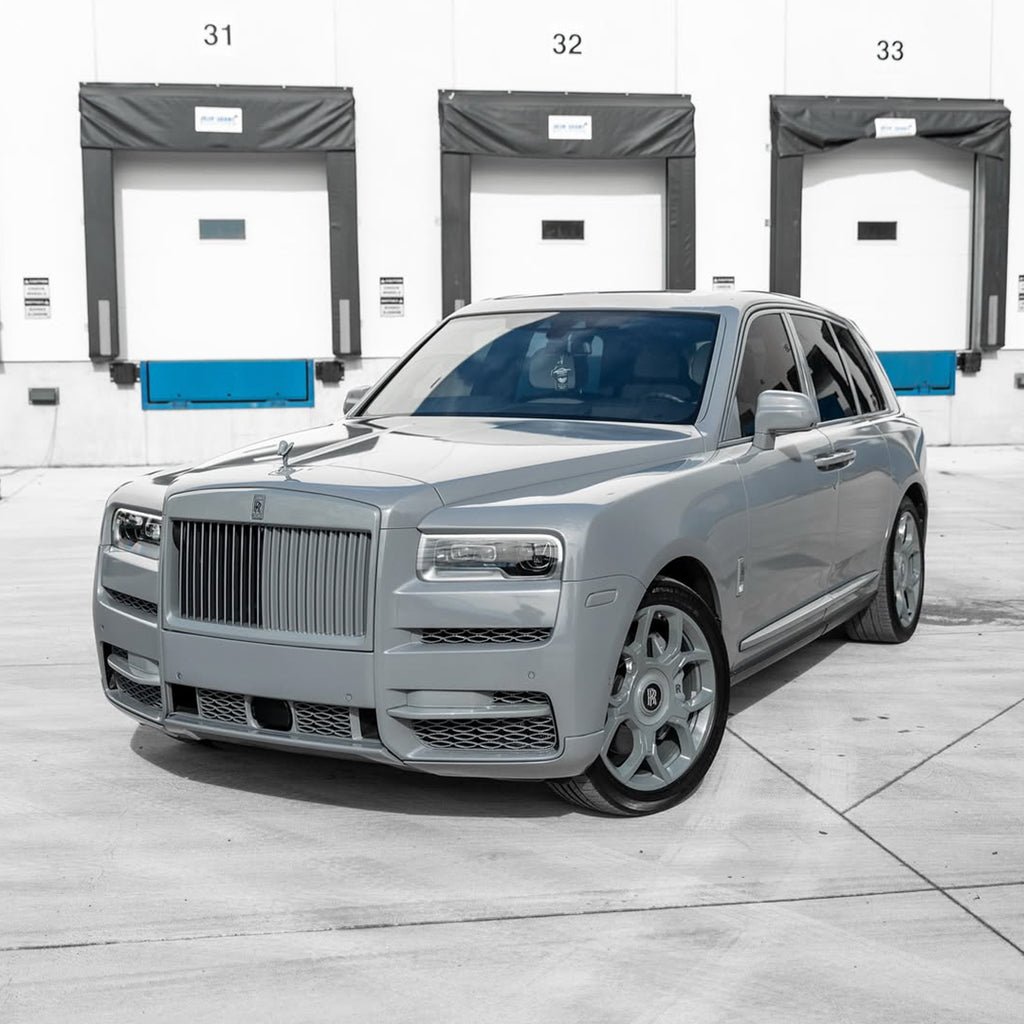 Glossy Nardo Gray vinyl wrap