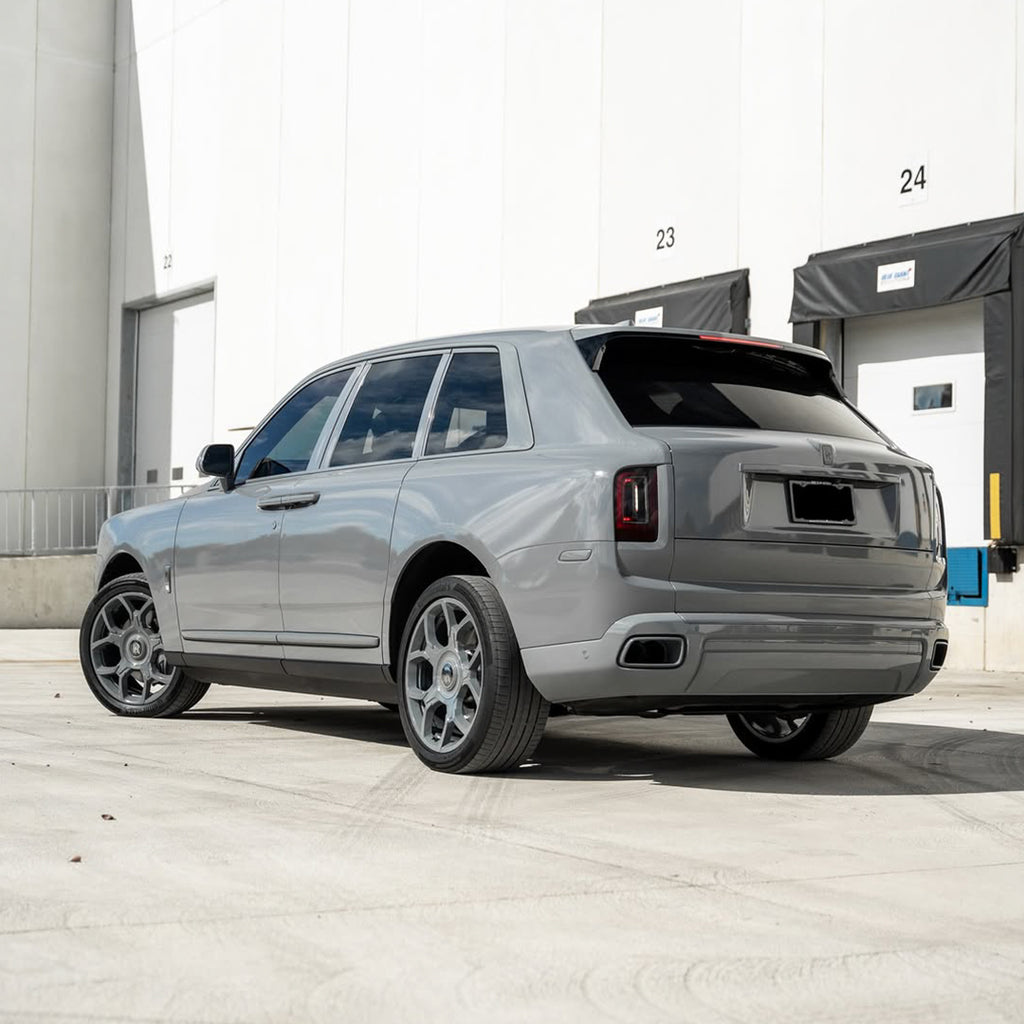 Glossy Nardo Gray vinyl wrap