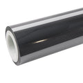 Gloss Spiral Black Carbon Fiber Vinyl Wrap - product view 1