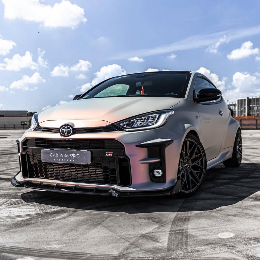 Gradient Matte Gray Red PPF