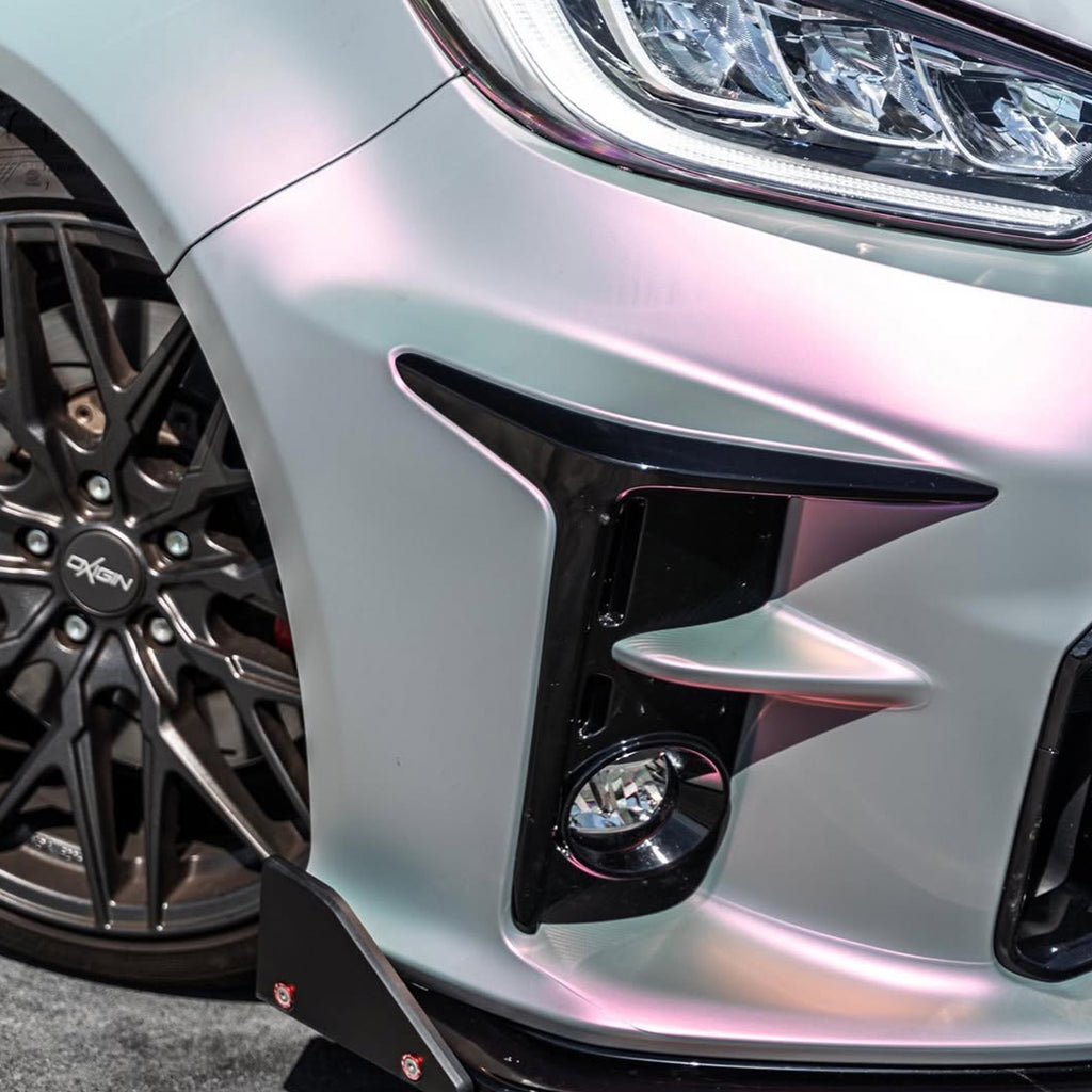 Gradient Matte Gray Red PPF