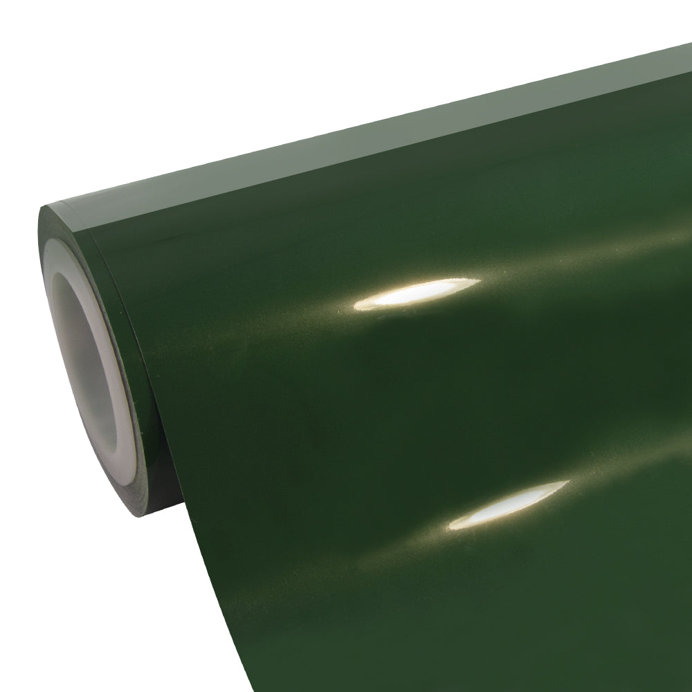 High Glossy Vintage Racing Green Vinyl Wrap|Eowrap