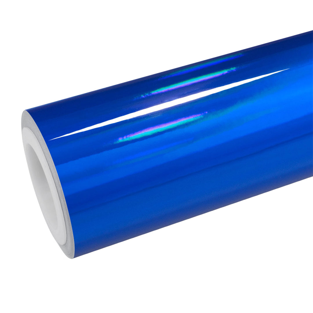 Holographic Blue Vinyl Wrap