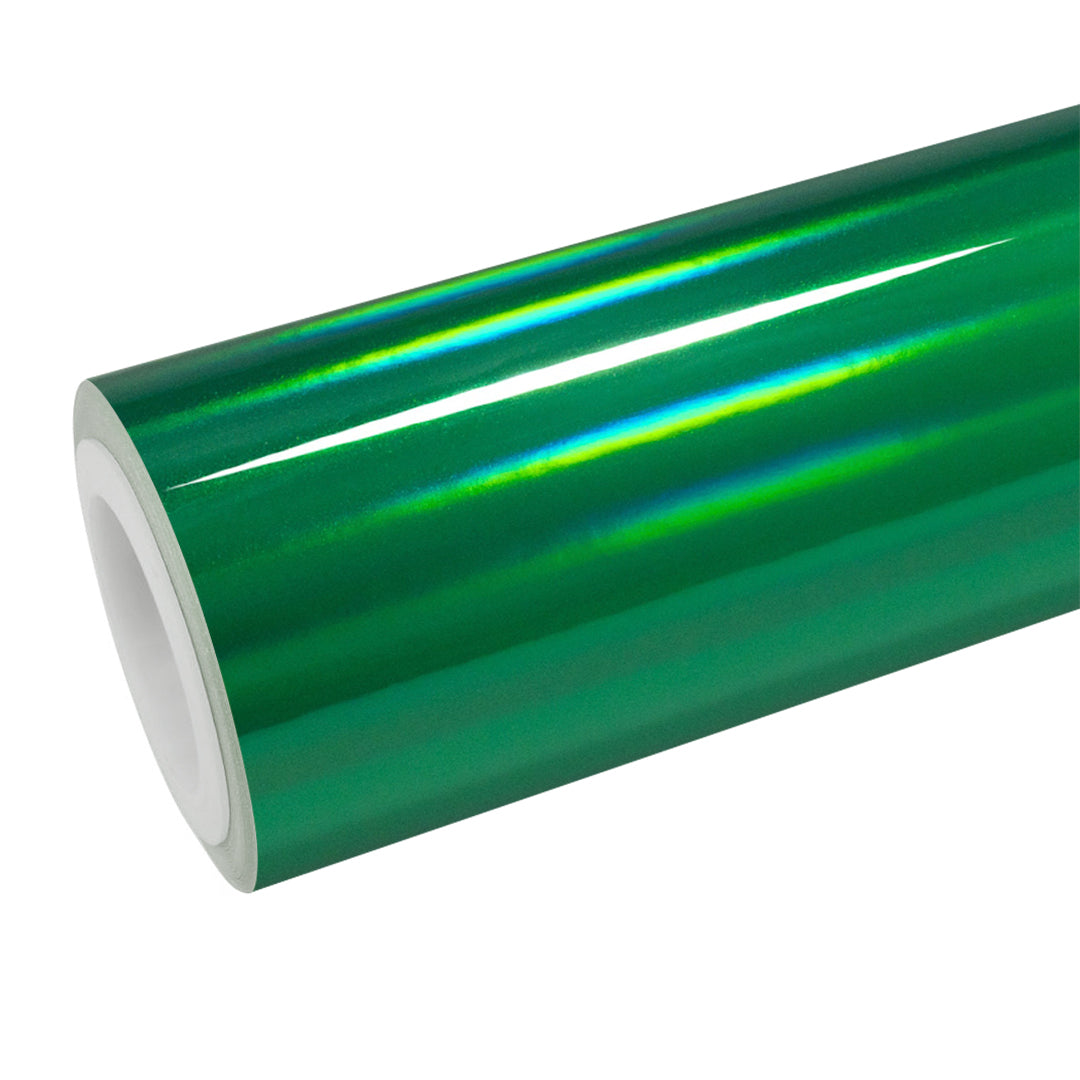Holographic Green Vinyl Wrap - product view 1