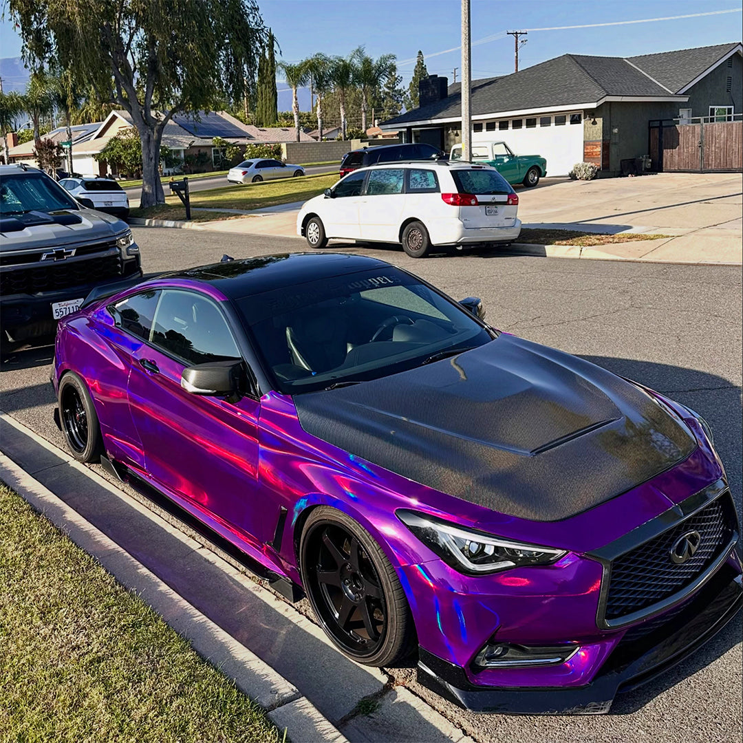 Holographic Purple Vinyl Wrap