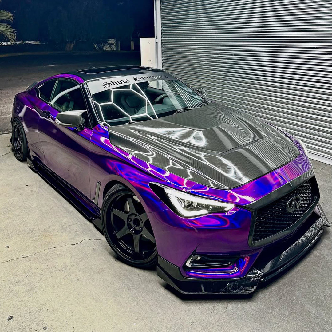 Holographic Purple Vinyl Wrap