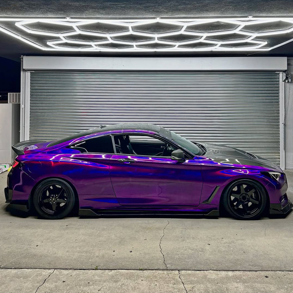 Holographic Purple Vinyl Wrap