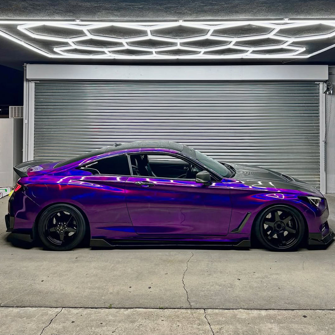 Holographic Purple Vinyl Wrap