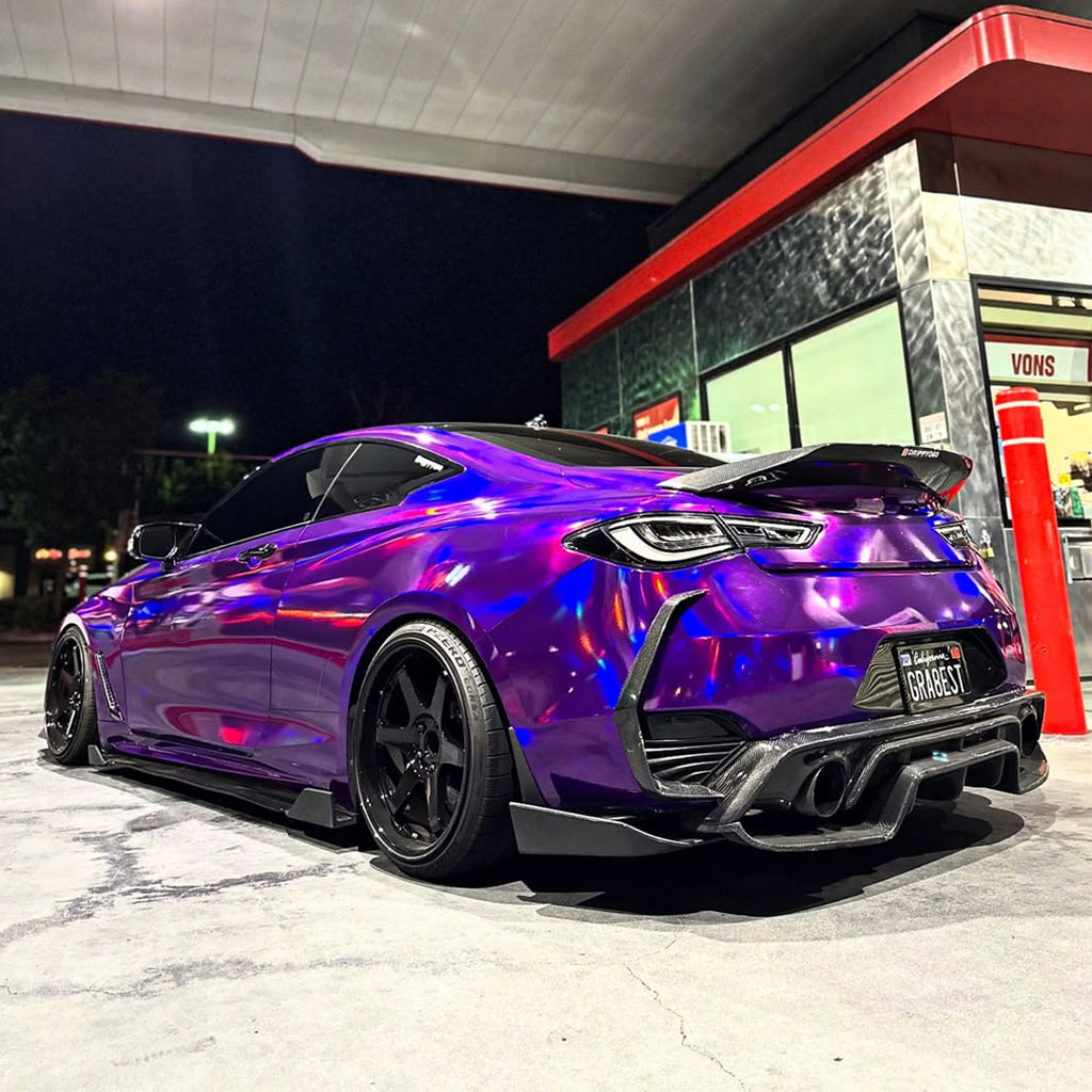 Holographic Purple Vinyl Wrap