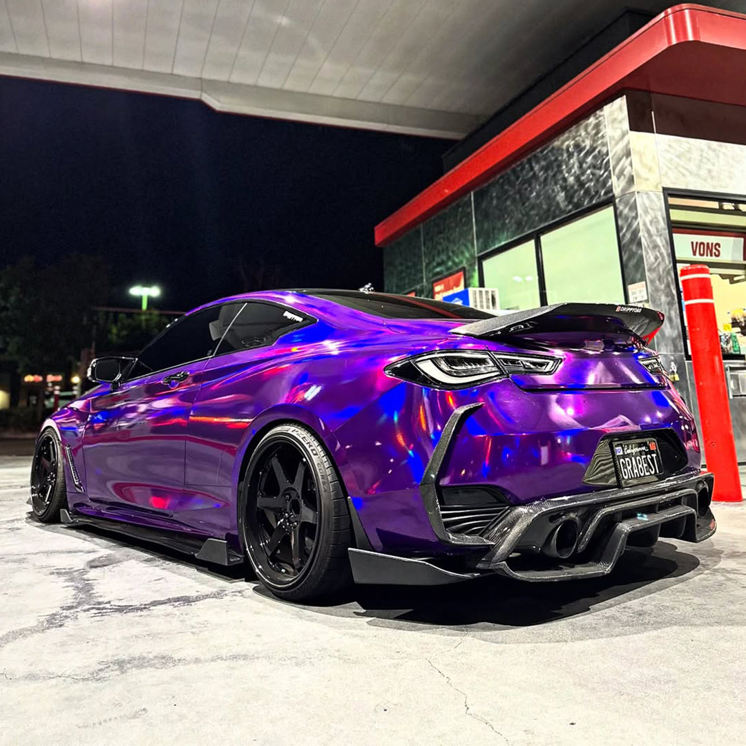 Holographic Purple Vinyl Wrap