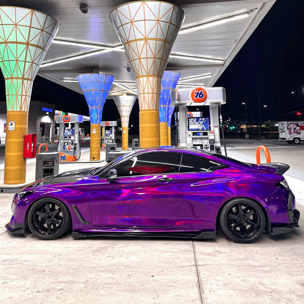 Holographic Purple Vinyl Wrap