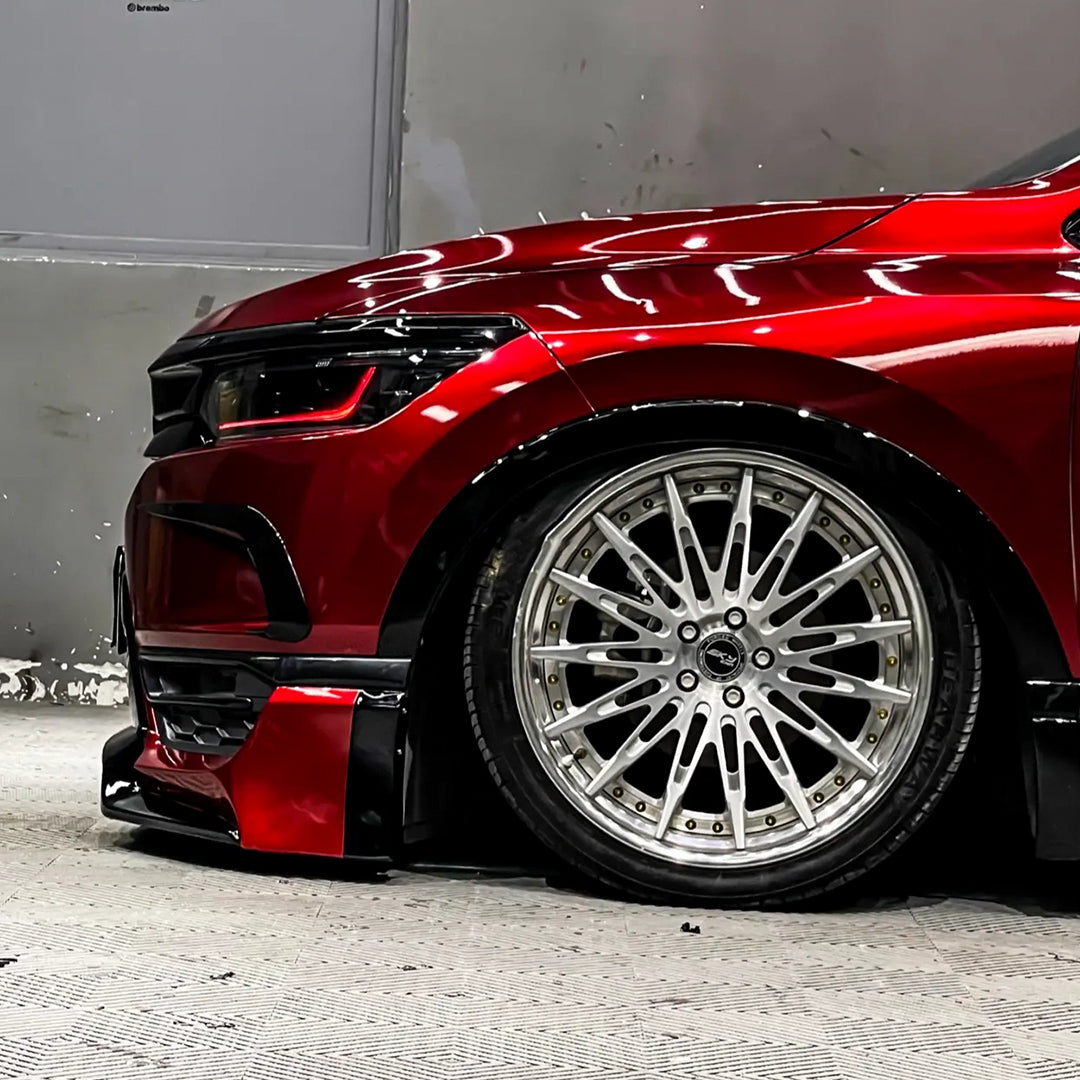 Honda|Glossy Metallic Rufous Red Vinyl Wrap|Eowrap