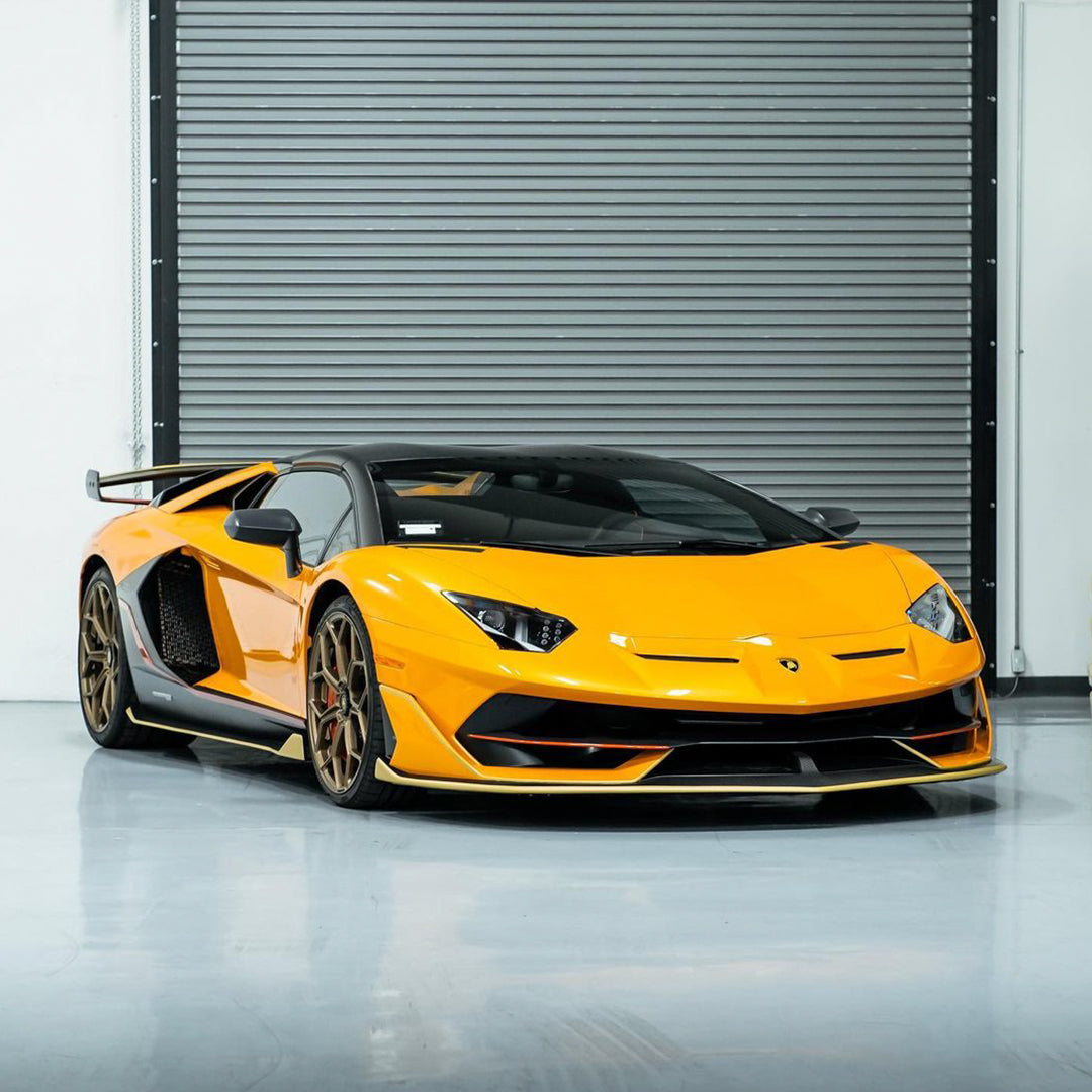 Lamborghini|Glossy Metallic Golden Yellow Vinyl Wrap|Eowrap