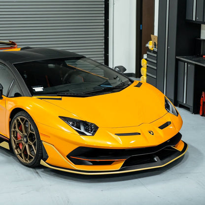 Lamborghini|Glossy Metallic Golden Yellow Vinyl Wrap|Eowrap