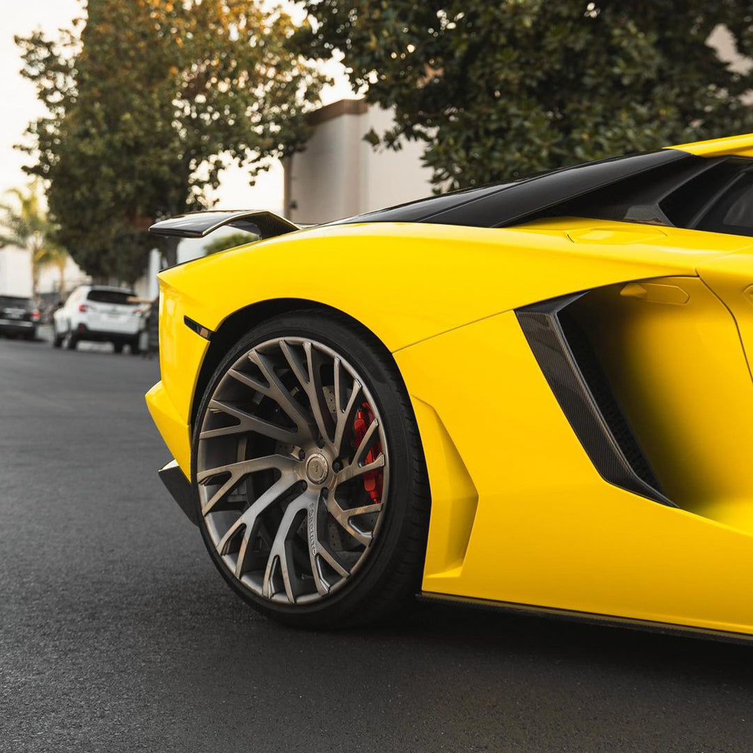 Lamborghini|High Glossy Racing Yellow Vinyl Wrap|Eowrap