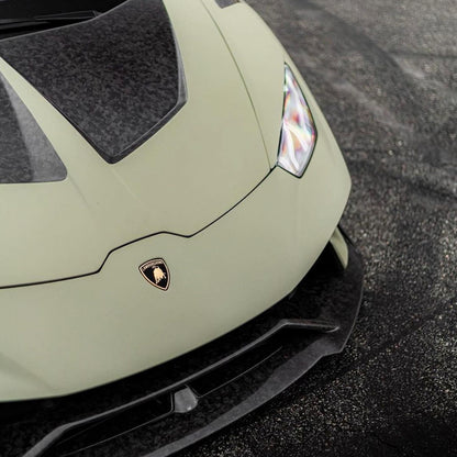 Lamborghini|Matte Silk Khaki Green Vinyl Wrap|Eowrap