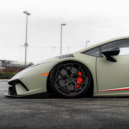 Lamborghini|Matte Silk Khaki Green Vinyl Wrap|Eowrap