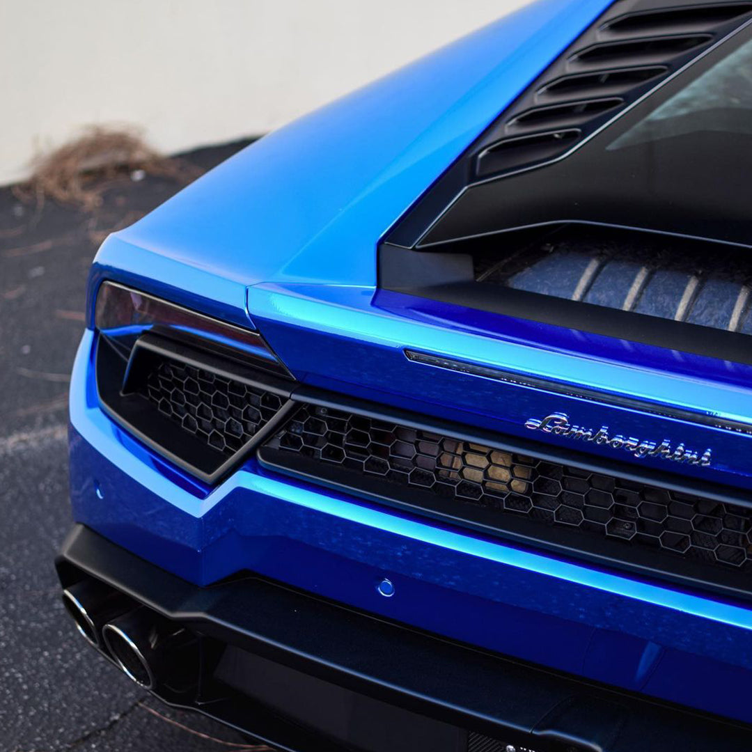 Lamborghini|Mirror Chrome Blue Vinyl Wrap|Eowrap