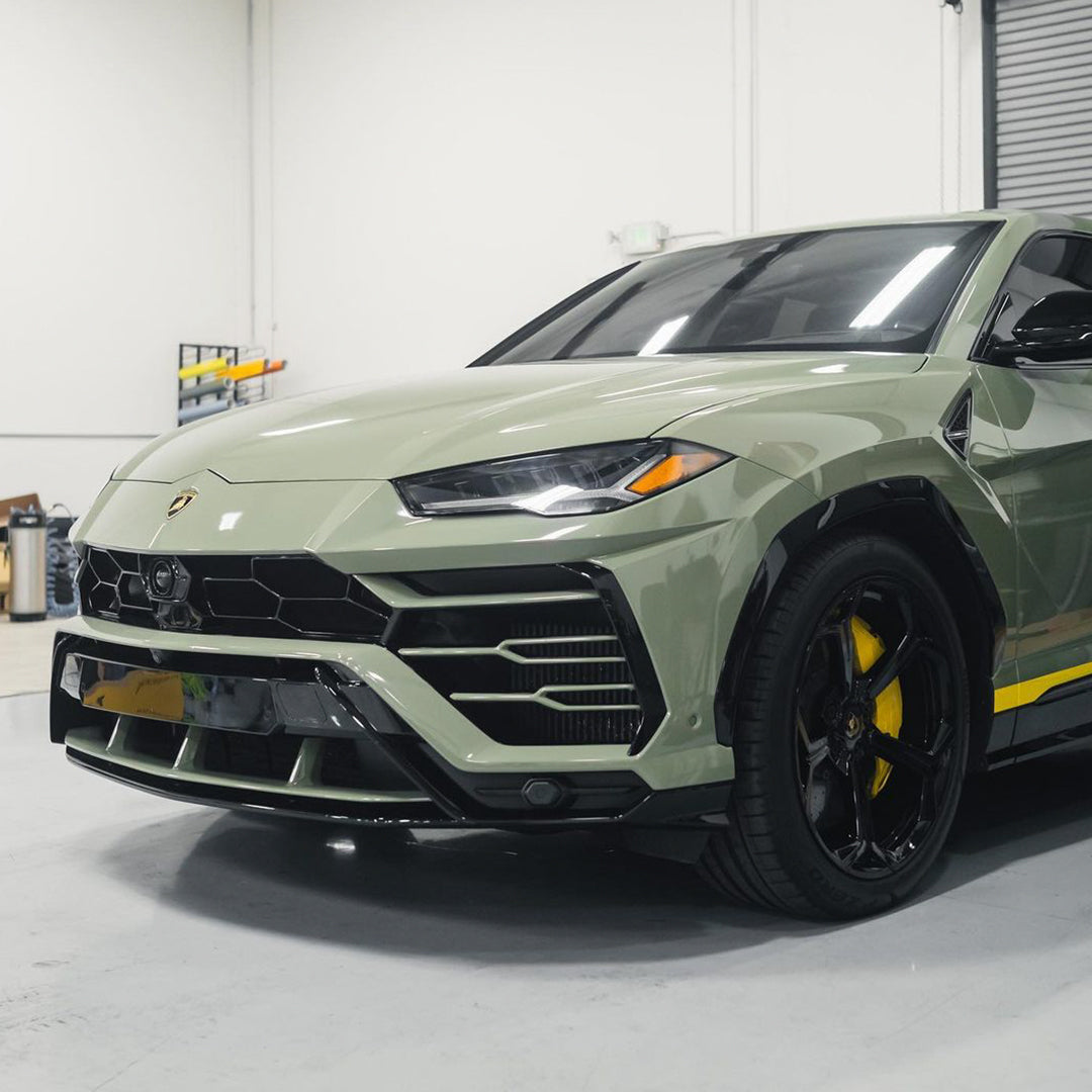 Lamborghini|Super Glossy Pistachio Green Vinyl Wrap|Eowrap