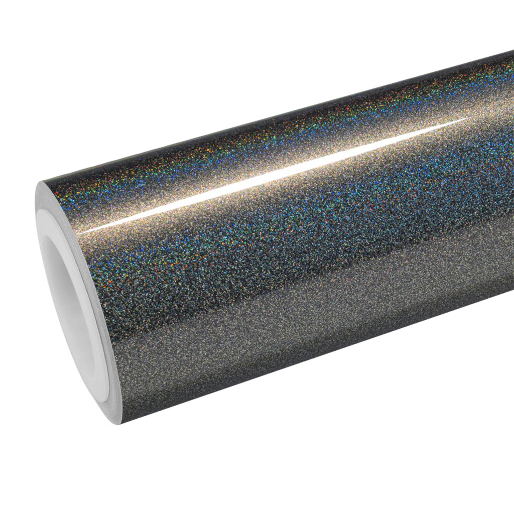 Laser Gloss Gray Vinyl Wrap - product view 1