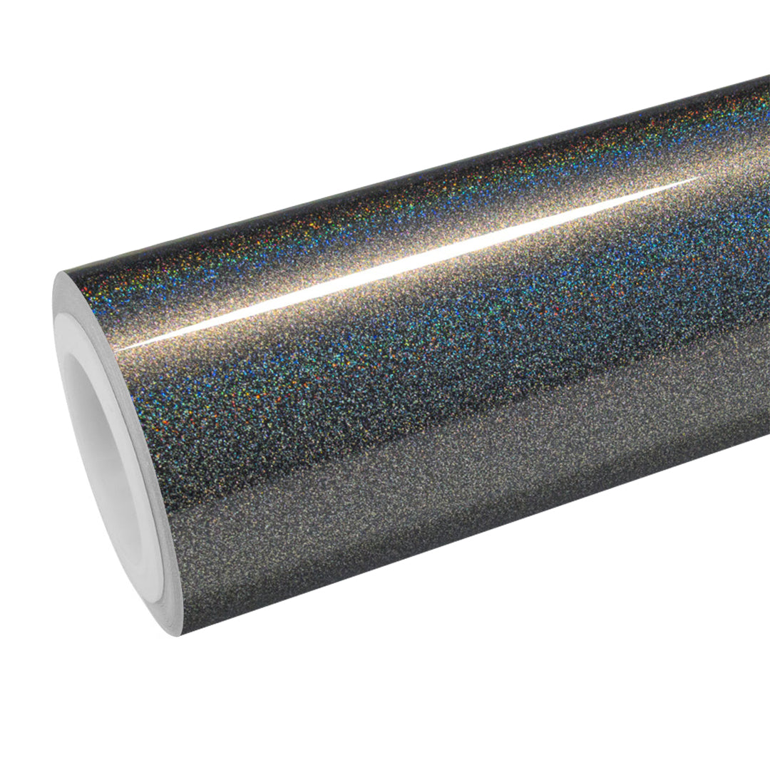 Laser Gloss Gray Vinyl Wrap - product view 1