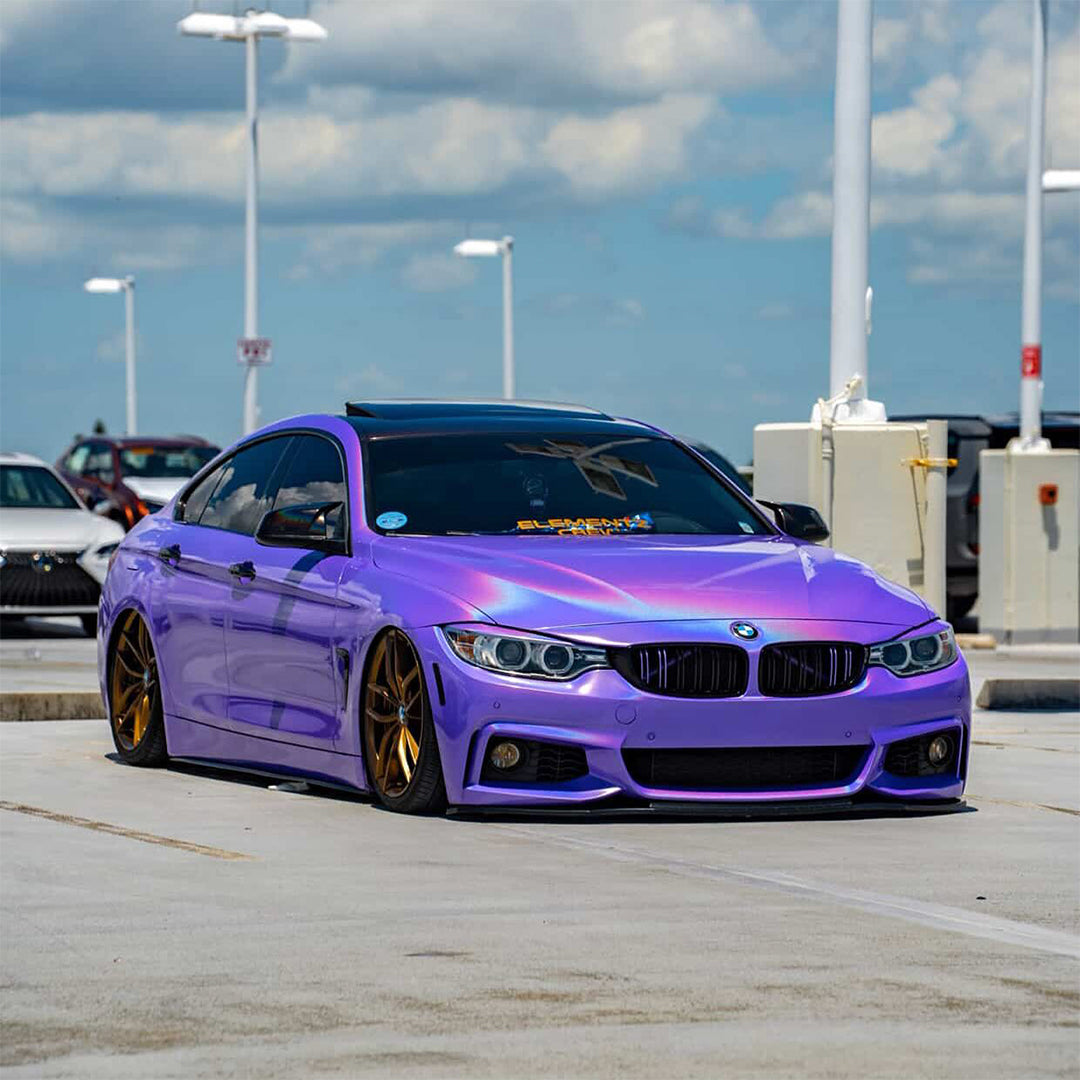 Laser Gloss Lavender Purple Vinyl Wrap