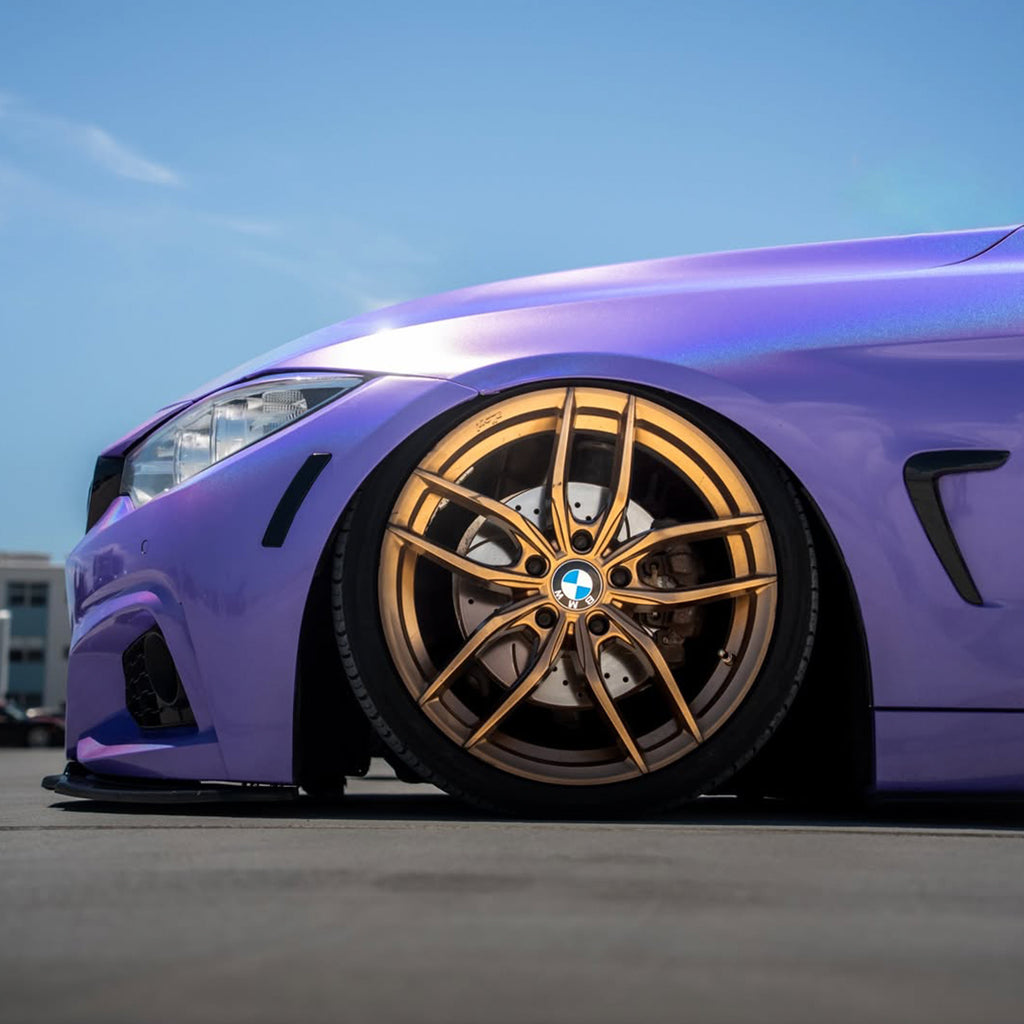 Laser Gloss Lavender Purple Vinyl Wrap