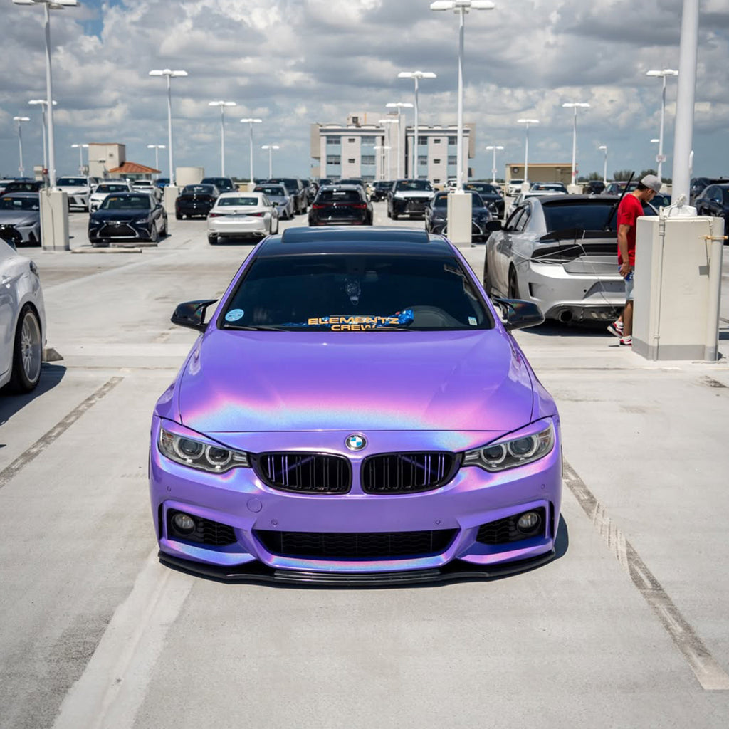 Laser Gloss Lavender Purple Vinyl Wrap
