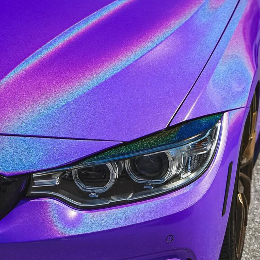 Laser Gloss Lavender Purple Vinyl Wrap