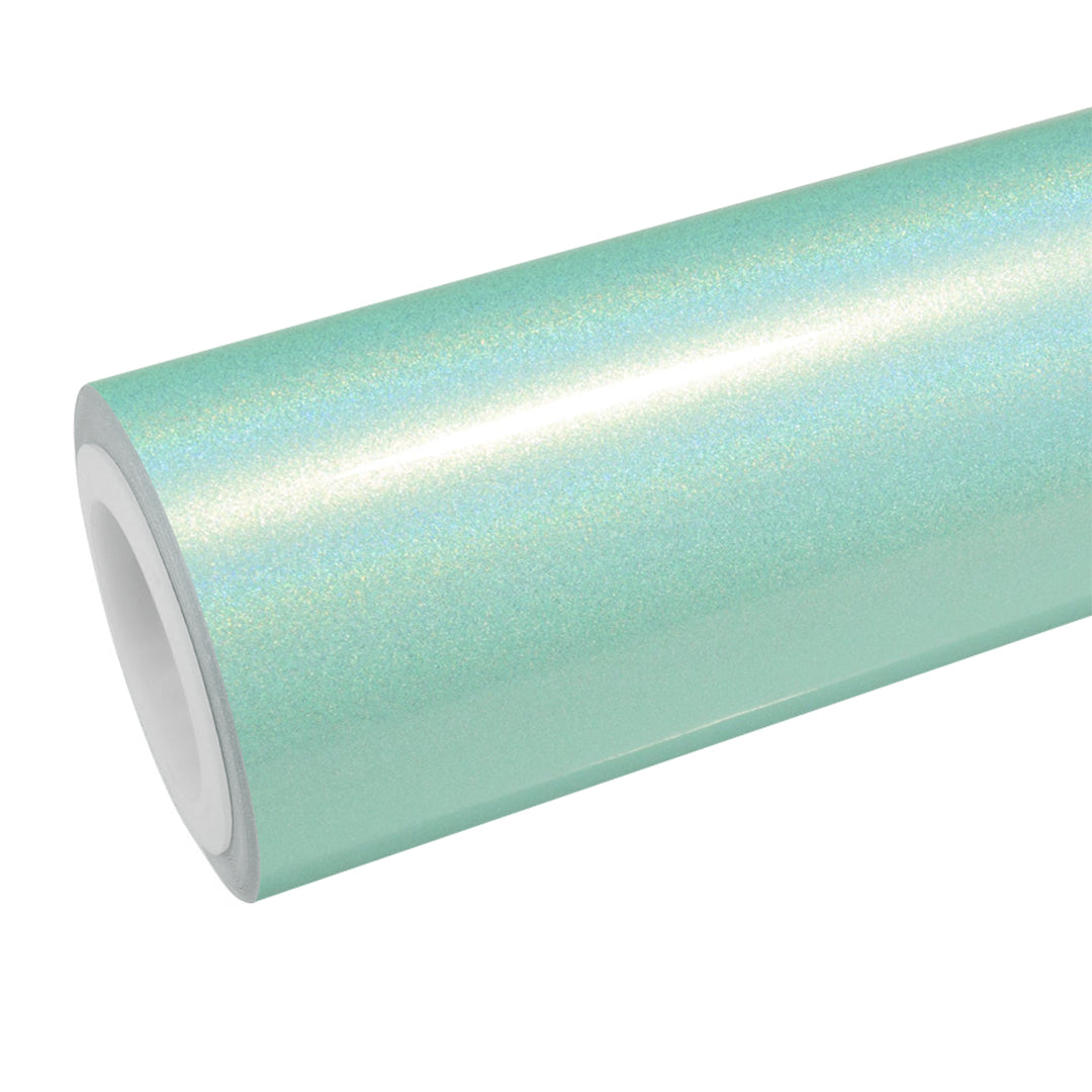 Laser Gloss Teal Vinyl Wrap