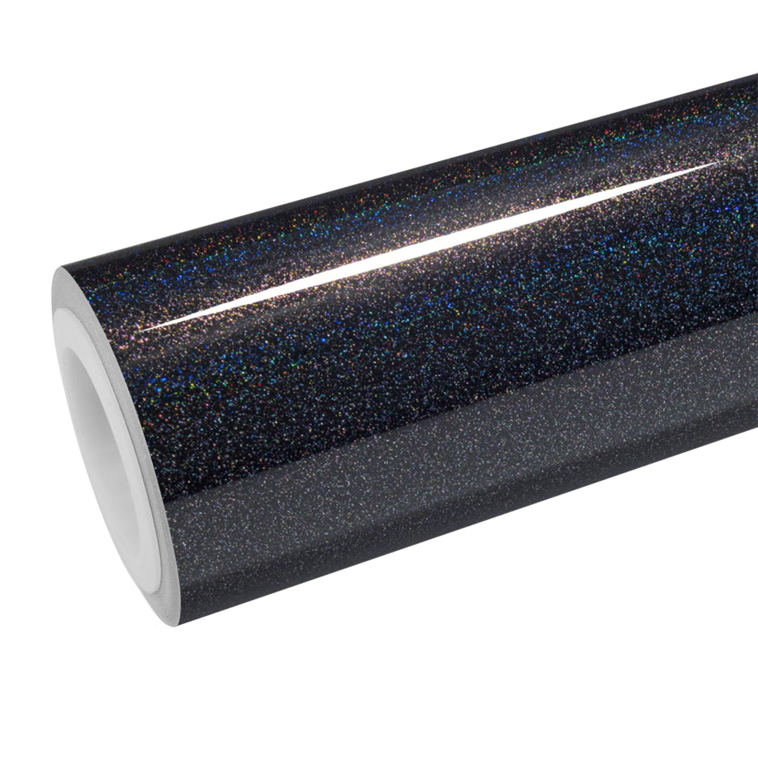 Laser Rainbow Black Vinyl Wrap - product view 1