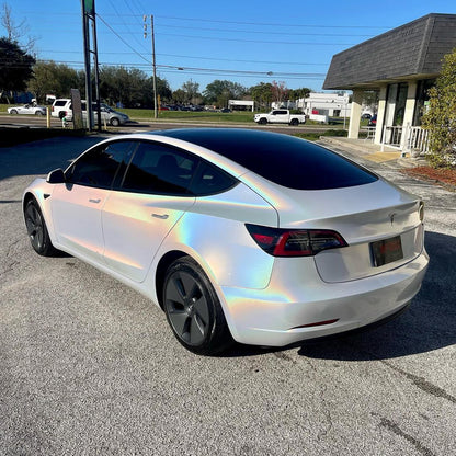 Glossy Laser Rainbow White PPF