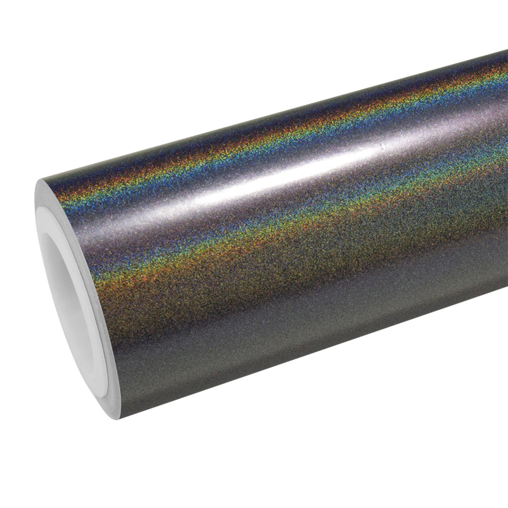 Laser Satin Gray Vinyl Wrap - product view 1
