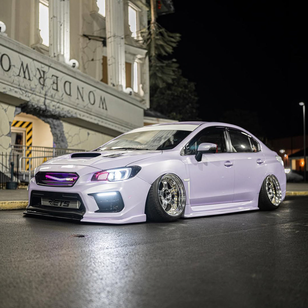 Liquid Metallic Iris Purple Vinyl Wrap